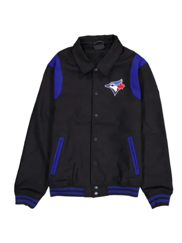 Toronto Blue Jays Sport Night Teddy Varsity Jacket