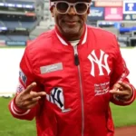 Spike Lee New York Yankees Red Bomber Jacket