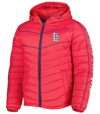Splitter Soft Down Touch St. Louis Cardinals Puffer Red Jacket