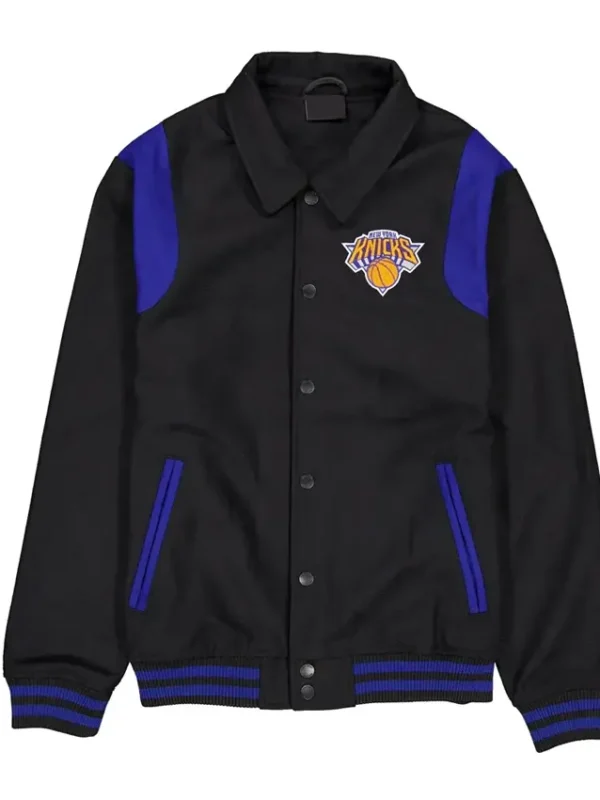Sport Night Teddy New York Knicks Varsity Jacket