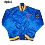 St. Louis Blues 1990s Varsity Satin Jacket
