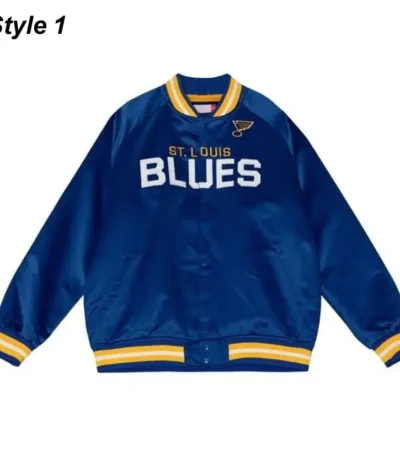 St. Louis Blues Youth Lightweight Satin Jacket