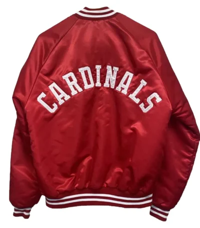 St. Louis Cardinals 1990s Red Bomber Jacket