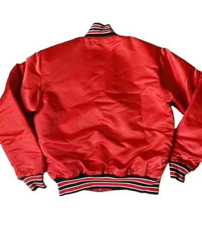 St. Louis Cardinals 1990s Varsity Red Satin Jacket