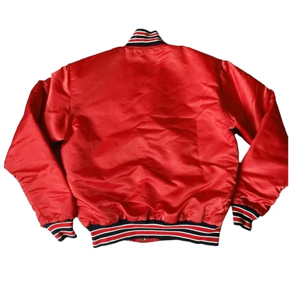 St. Louis Cardinals 1990s Varsity Red Satin Jacket