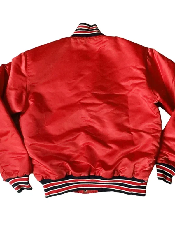 St. Louis Cardinals 1990s Varsity Red Satin Jacket