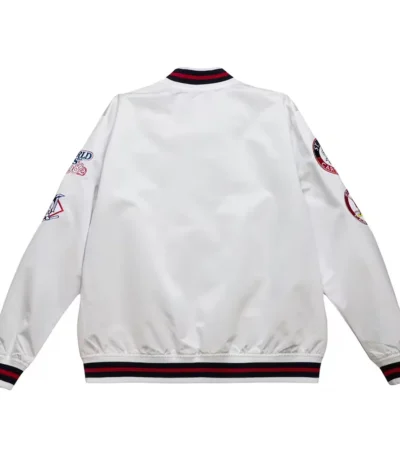 St. Louis Cardinals City Collection White Varsity Satin Jacket