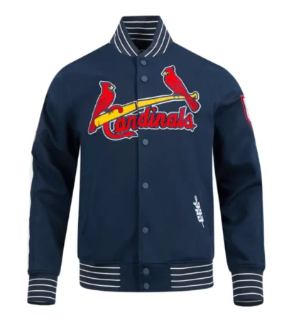 St. Louis Cardinals Current Logo Game Day Navy Jacket