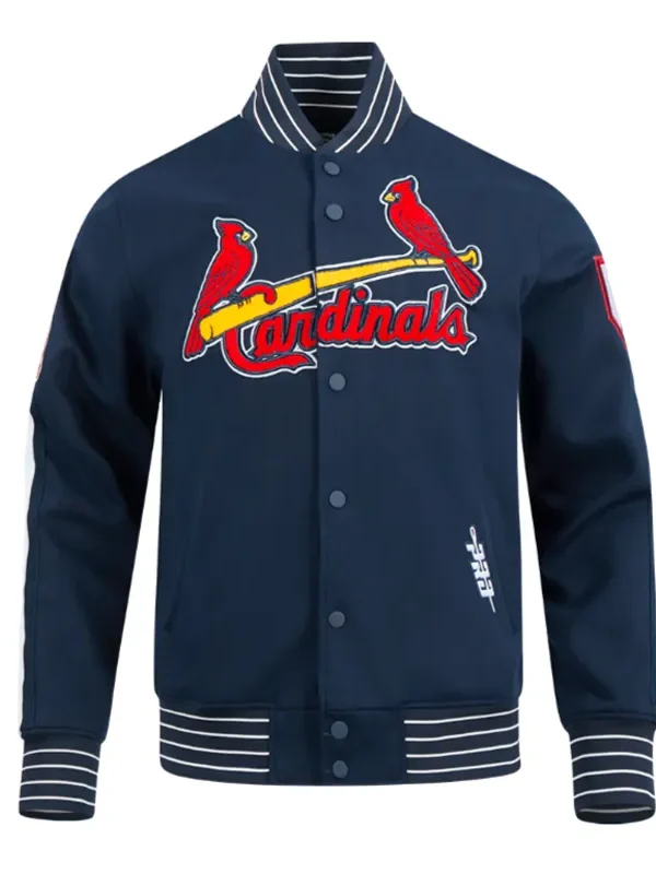 St. Louis Cardinals Current Logo Game Day Navy Jacket