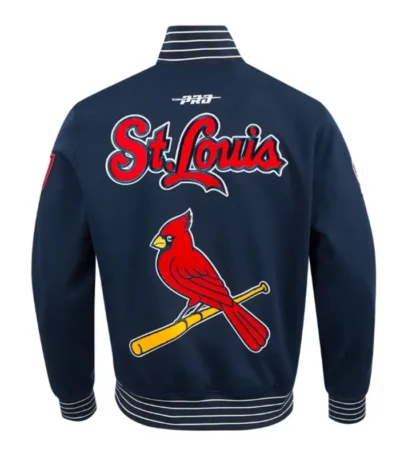 St. Louis Cardinals Current Logo Game Day Navy Jacket