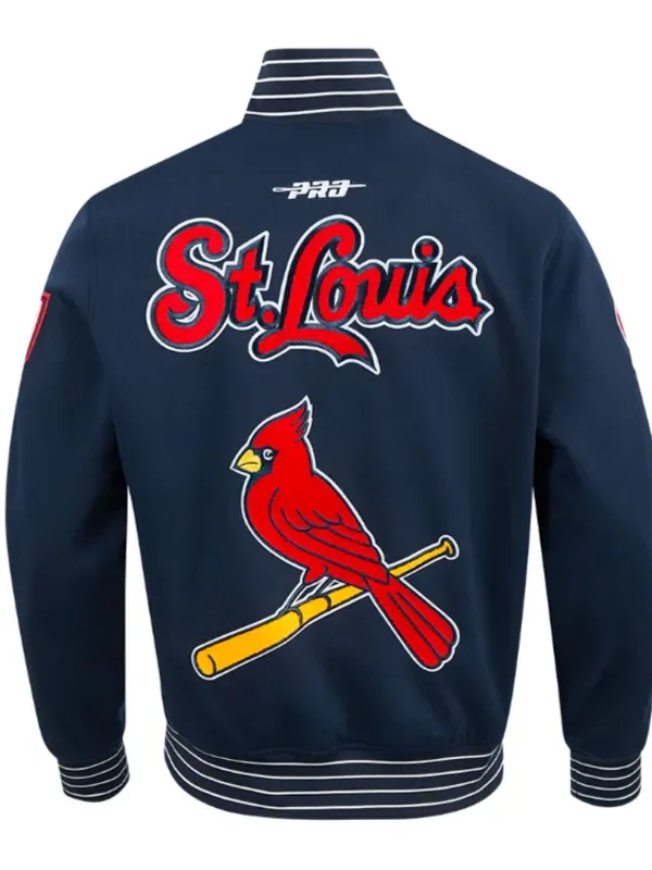 St. Louis Cardinals Current Logo Game Day Navy Jacket