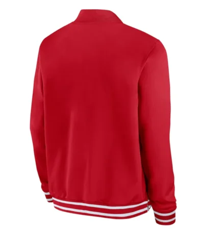 St. Louis Cardinals Full-Zip Red Bomber Jacket