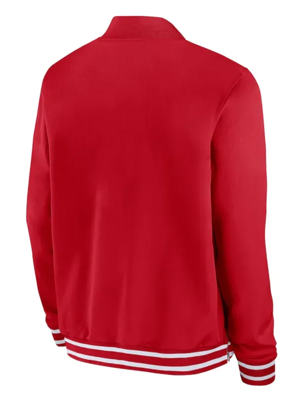 St. Louis Cardinals Full-Zip Red Bomber Jacket