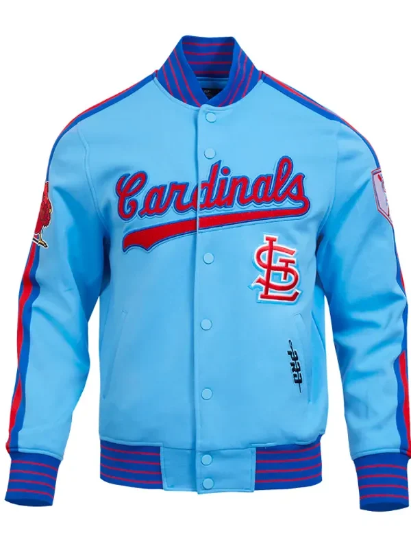 St. Louis Cardinals Logo Game Day Uni Blue Jacket