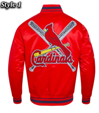 St. Louis Cardinals Mashup Classic Rib Satin Jacket