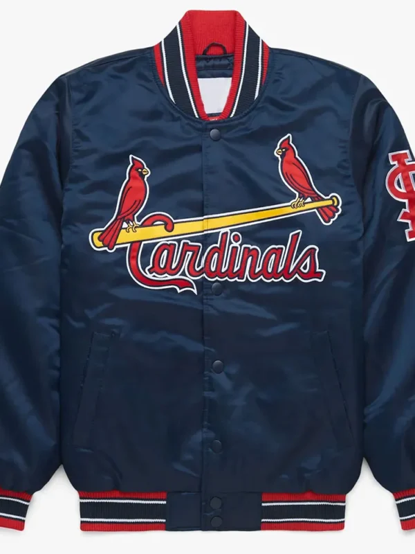 St. Louis Cardinals Navy Bomber Jacket