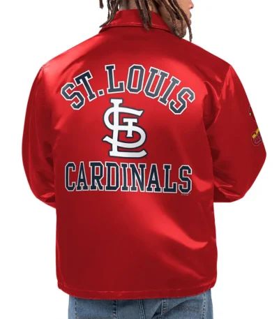 St. Louis Cardinals Option Route Coaches Jacket