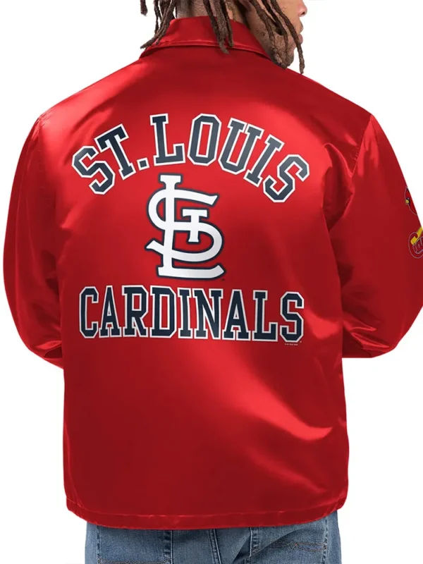 St. Louis Cardinals Option Route Coaches Jacket