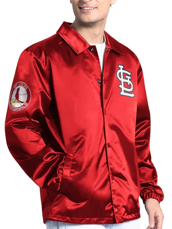 St. Louis Cardinals Point Man Coaches Red Jacket