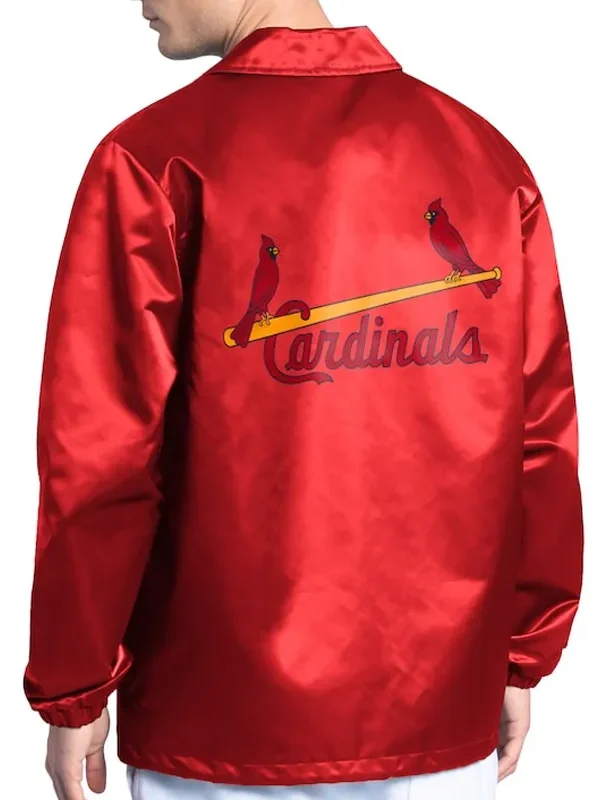 St. Louis Cardinals Point Man Coaches Red Jacket
