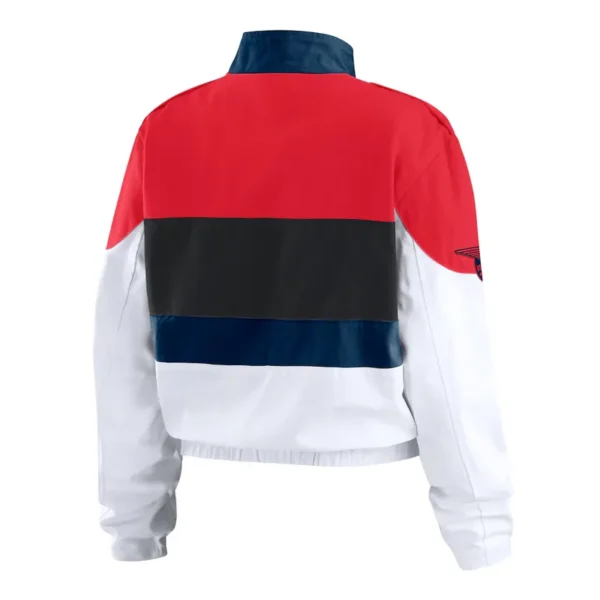 St. Louis Cardinals Racing Red-White Full-Zip Jacket