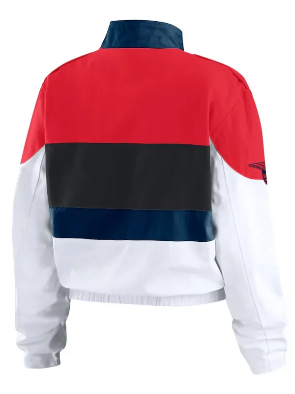 St. Louis Cardinals Racing Red-White Full-Zip Jacket