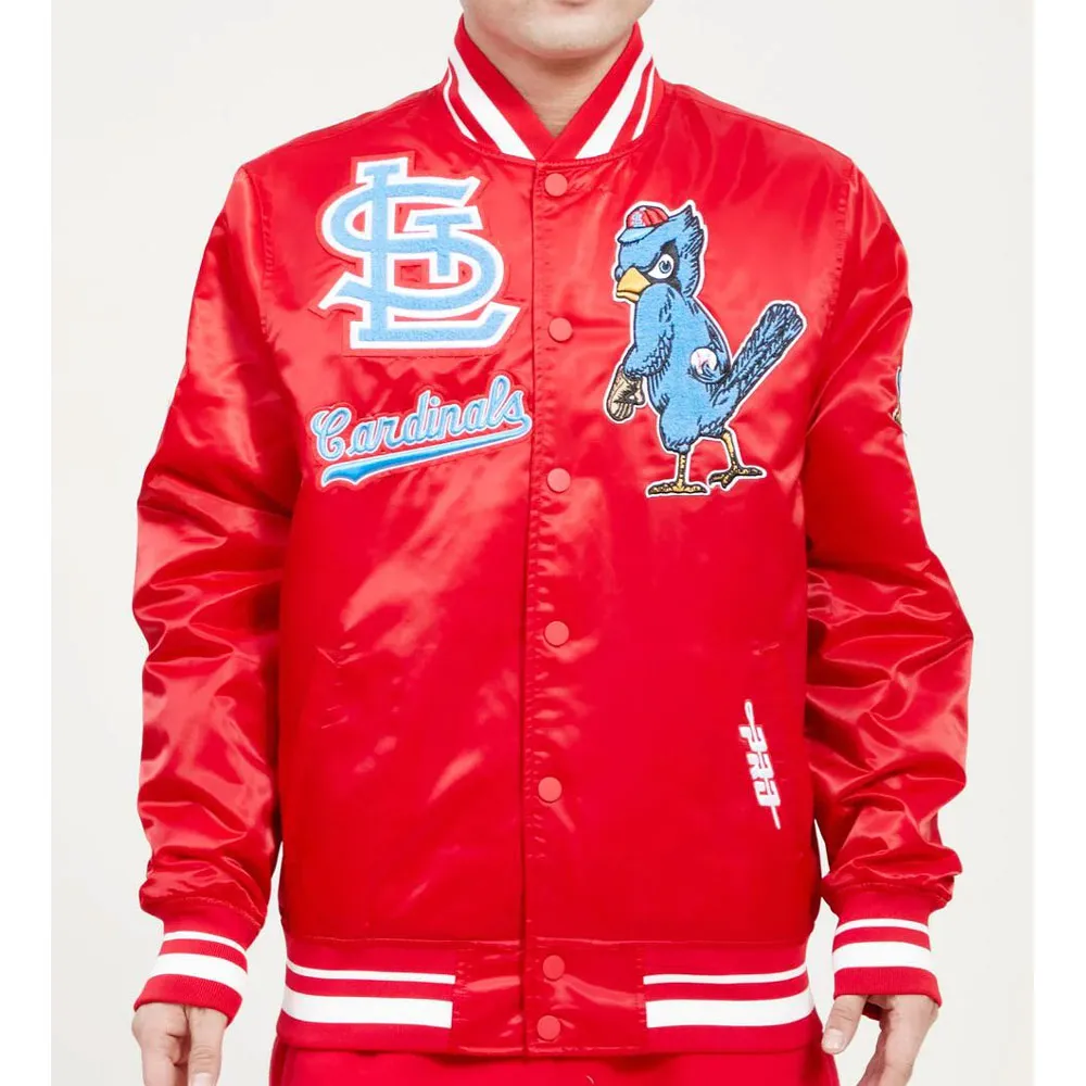 St. Louis Cardinals Retro Classic Satin Jacket St. Louis Cardinals Retro Classic Satin Jacket