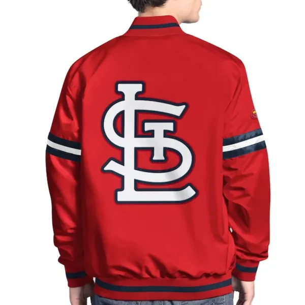 St. Louis Cardinals Scout Varsity Satin Jacket