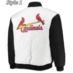 St. Louis Cardinals White-Black Jacket