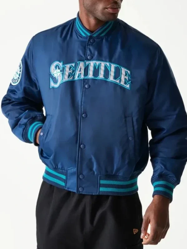 Stadium Seattle Mariners Navy Jacket