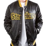 Starter Pittsburgh Steelers Black Jacket