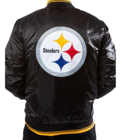 Starter Pittsburgh Steelers Black Jacket
