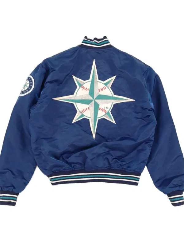 90’s Seattle Mariners Navy Bomber Jacket