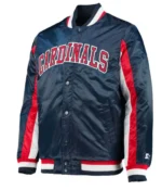 Starter St. Louis Cardinals The Ace Satin Blue Jacket