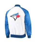 Toronto Blue Jays Clean Up Hitter White and Blue Jacket