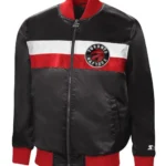 Starter Toronto Raptors Black Bomber Jacket