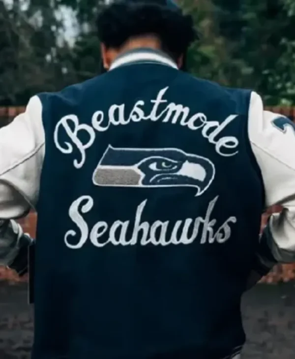 Beastmode Seahawks Varsity Jacket