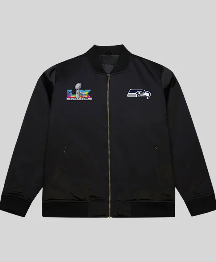 Super Bowl LX Champions Seahawks Bomber Jacket Super Bowl LX Champions Seahawks Bomber Jacket