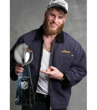 Super Bowl LX Cooper Kupp Blue Jacket
