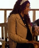 Suzette Deveraux Providence Falls S01 Fringe Leather Jacket