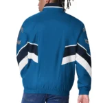 T-Wolves Captain Blue Varsity Satin Jacket