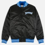 T-Wolves Heavyweight Satin Blue Jacket