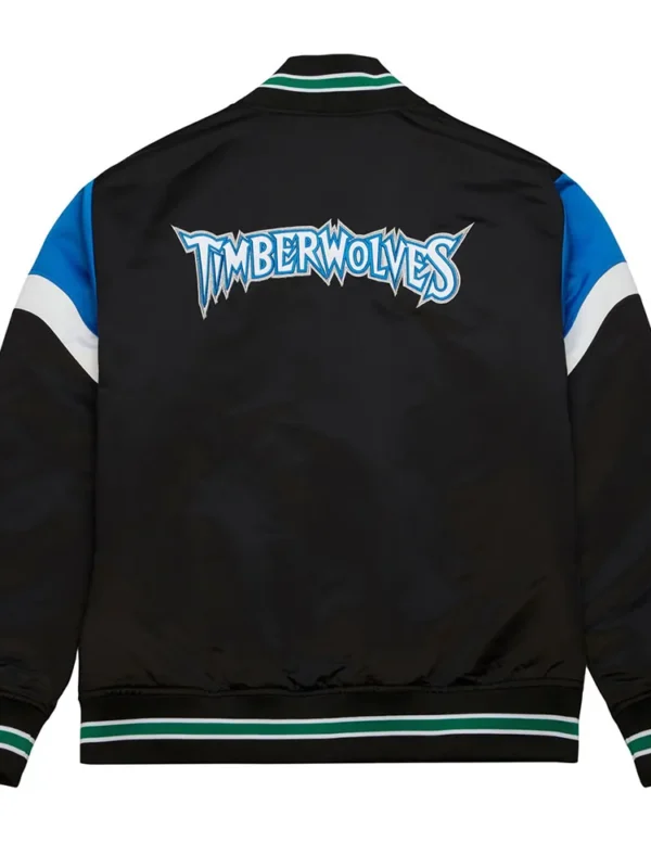 T-Wolves Heavyweight Satin Jacket