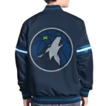T-Wolves Scout Varsity Satin Jacket