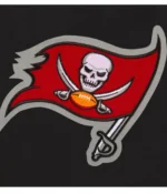 Tampa Bay Buccaneers Bomber Black Wool Jacket
