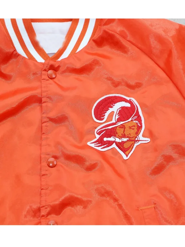 Tampa Bay Buccaneers Bomber Satin Jacket