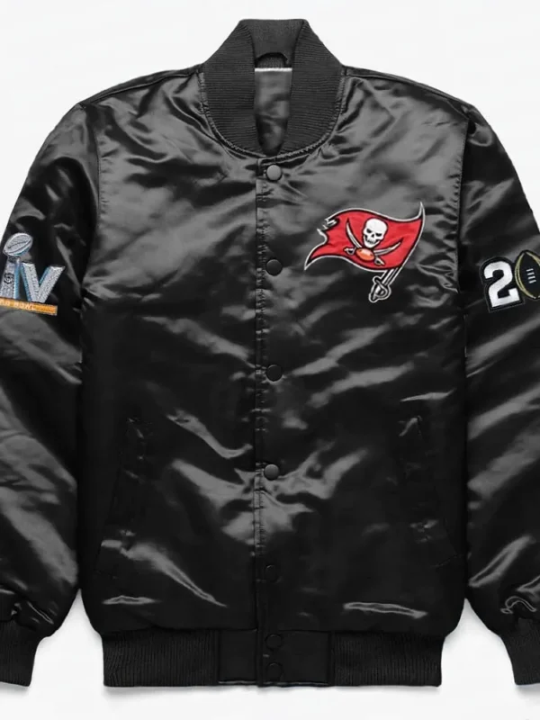 Tampa Bay Buccaneers Exclusive Black Satin Jacket