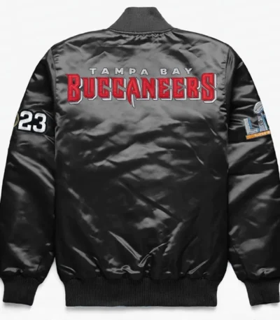 Tampa Bay Buccaneers Exclusive Black Satin Jacket