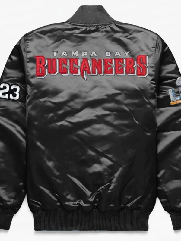 Tampa Bay Buccaneers Exclusive Black Satin Jacket