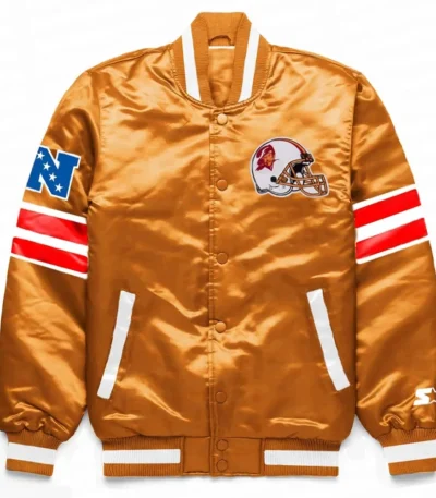 Tampa Bay Buccaneers Exclusive Orange Satin Jacket